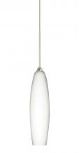 Besa Lighting 1XP-439507-SN - Besa Pendant Zumi Satin Nickel Opal Matte 1x35W Halogen