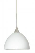 Besa Lighting 1XP-467907-SN - Besa Pendant Brella Satin Nickel White 1x50W Halogen