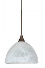 Besa Lighting 1XT-467952-LED-BR - BESA PENDANT BRELLA BRONZE MARBLE 1X6W LED