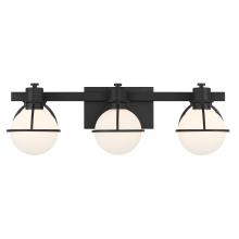 Savoy House 8-1060-3-BK - Pierce 3-Light Bathroom Vanity Light in Matte Black