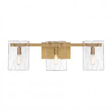 Savoy House 8-8204-3-322 - Genry 3-Light Bathroom Vanity Light in Warm Brass