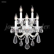 James R Moder 94705GL22 - Maria Theresa 5 Light Wall Sconce