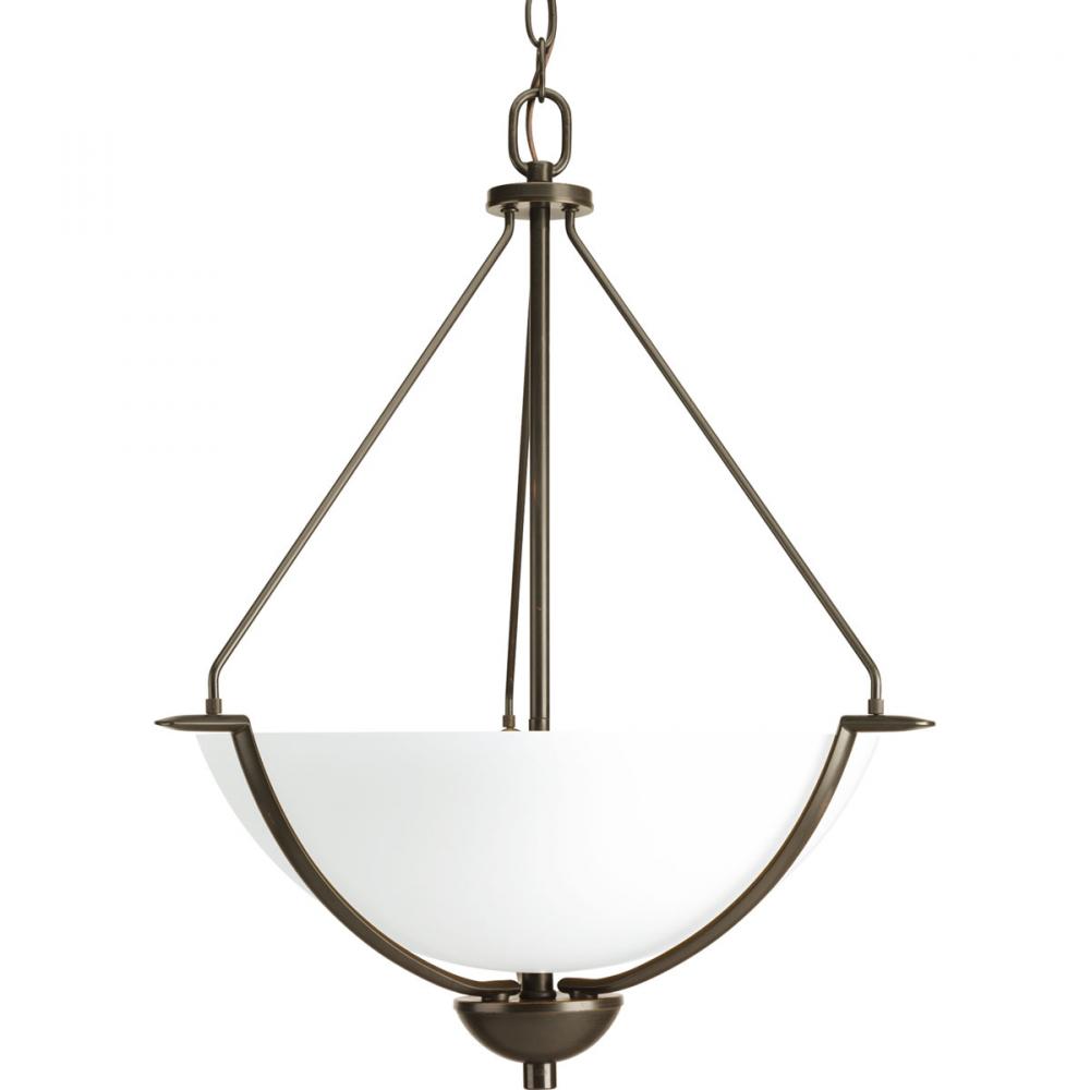 Bravo Collection Three-Light Inverted Pendant