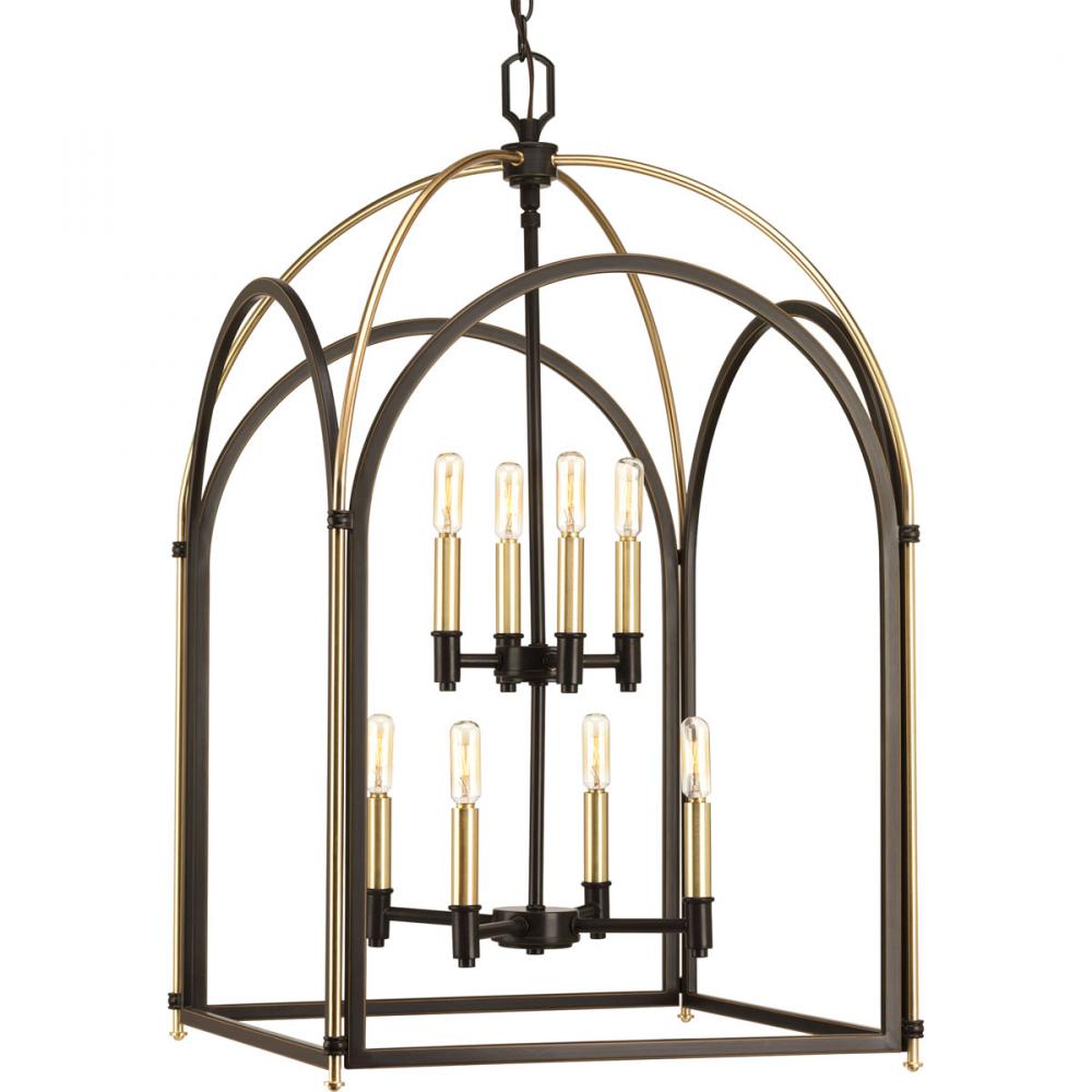 Westfall Collection Eight-light Largel Foyer Pendant