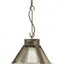 Progress P500195-161 - POINT DUMEÂ® byJeffrey Alan Marks for Progress Lighting Rockdance Collection Aged Brass  Pendant