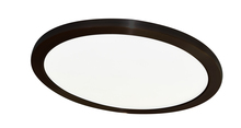 Eglo 204921A - 1 LT Integrated LED Ceiling Light w/ Black Finish & White Acrylic Diffuser