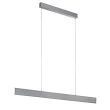 Eglo 39267A - 1x33W LED Linear Pendant With Brushed Aluminum Finish