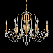 Schonbek 1870 AR1006N-22O - Esmery 6 Light 120V Chandelier in Heirloom Gold with Clear Optic Crystal