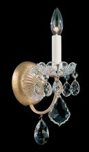 Schonbek 1870 3650-23H - New Orleans 1 Light 120V Wall Sconce in Etruscan Gold with Heritage Handcut Crystal