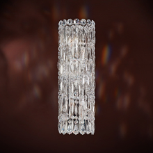 Schonbek 1870 RS8331N-401H - Sarella 4 Light 120V Wall Sconce in Polished Stainless Steel with Heritage Handcut Crystal