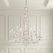 Schonbek 1870 RS84151N-401R - Siena 17 Light 120V Chandelier (No Spikes) in Polished Stainless Steel with Clear Radiance Crystal