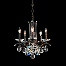 Schonbek 1870 VA8304N-22H - Vesca 5 Light 120V Chandelier in Heirloom Gold with Clear Heritage Handcut Crystal