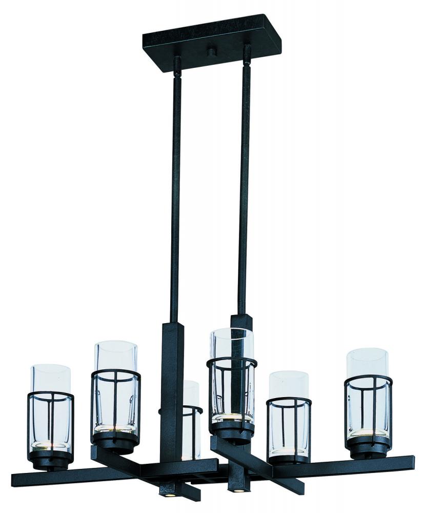 Fusion LED 8-Light Chandelier