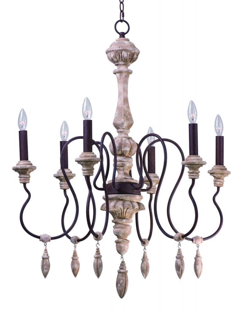 Olde World-Single-Tier Chandelier