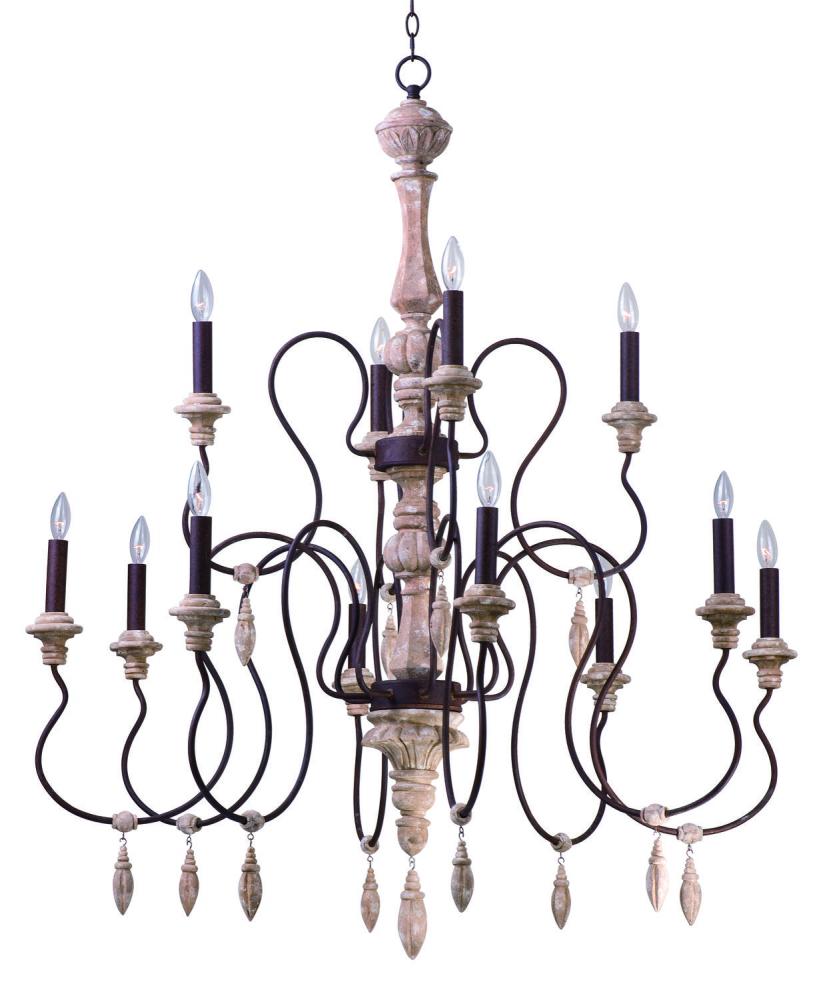 Olde World-Multi-Tier Chandelier