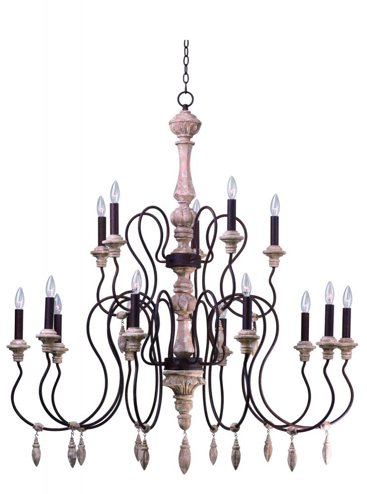 Olde World-Multi-Tier Chandelier