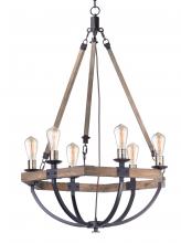 Maxim 20337WOBZ - Lodge-Chandelier