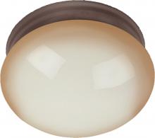 Maxim 5886WSOI - Essentials 1-Light Flush Mount