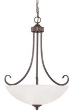 Craftmade 25323-OLB - 3 Light Inverted Pendant