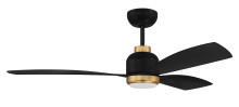 Craftmade DVN52FBSB3 - Donovan 52" 3-Blade Indoor/Outdoor (Damp) Ceiling Fan