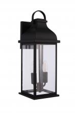 Craftmade ZA7214-MN - Bent Tree 2 Light Outdoor Wall Lantern in Midnight