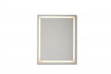 Craftmade MIR106-W - 30" x 24" x 1.4" Rectangular LED Mirror, defogger & dimmer, 3000K