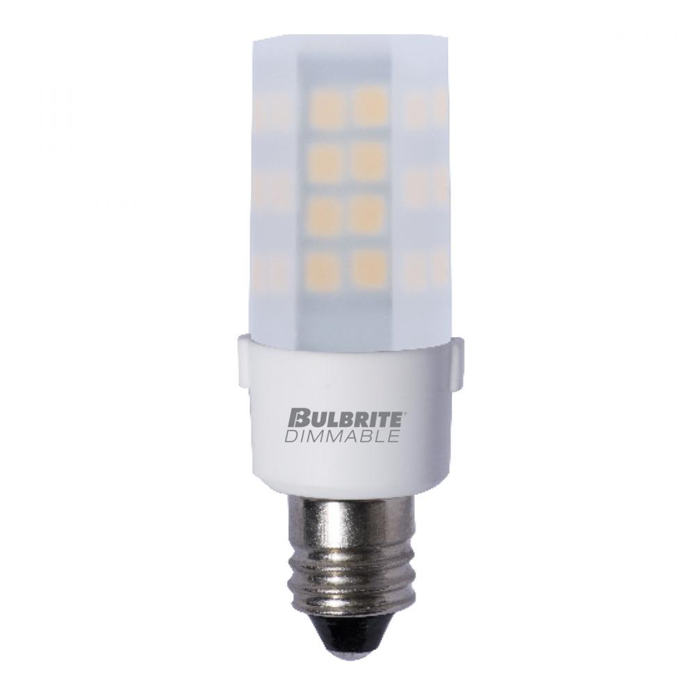 4.5W LED E12 FROST 3000K 120V DIMMABLE