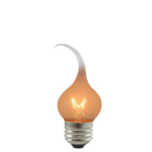 411007 7.5W S11 SILICONE FLAME E26 120V