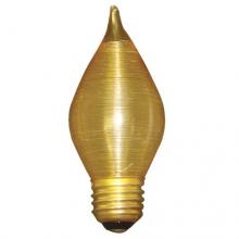 Bulbrite 431140 - 431140 40W C15 SPUNLITE AMBER E26 130V