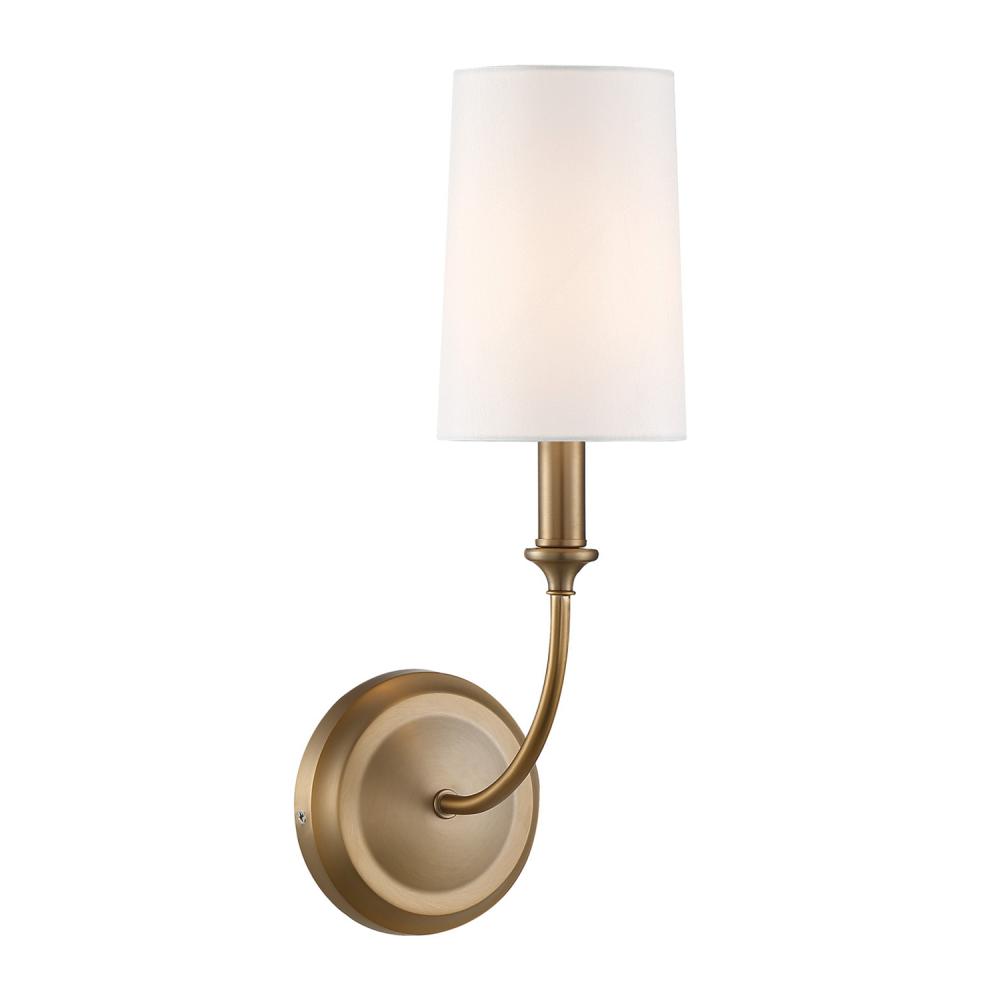 Libby Langdon Sylvan 1 Light Vibrant Gold Sconce