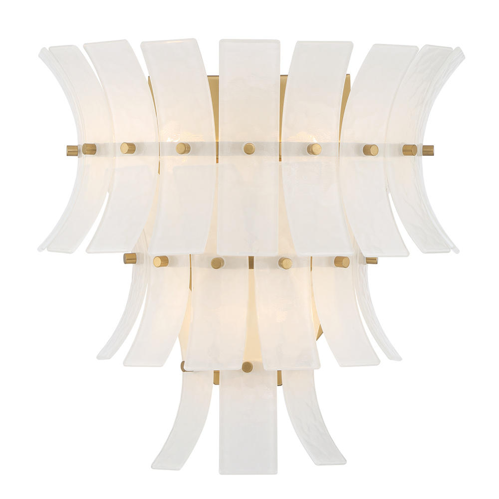 Abigail 15'' Aged Brass Sconce