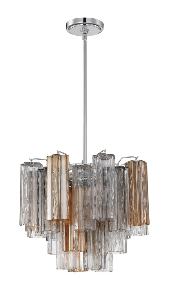 Addis 4 Light Polished Chrome Chandelier