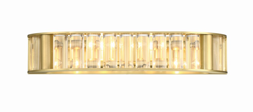 Libby Langdon Farris 4 Light Aged Brass Sconce