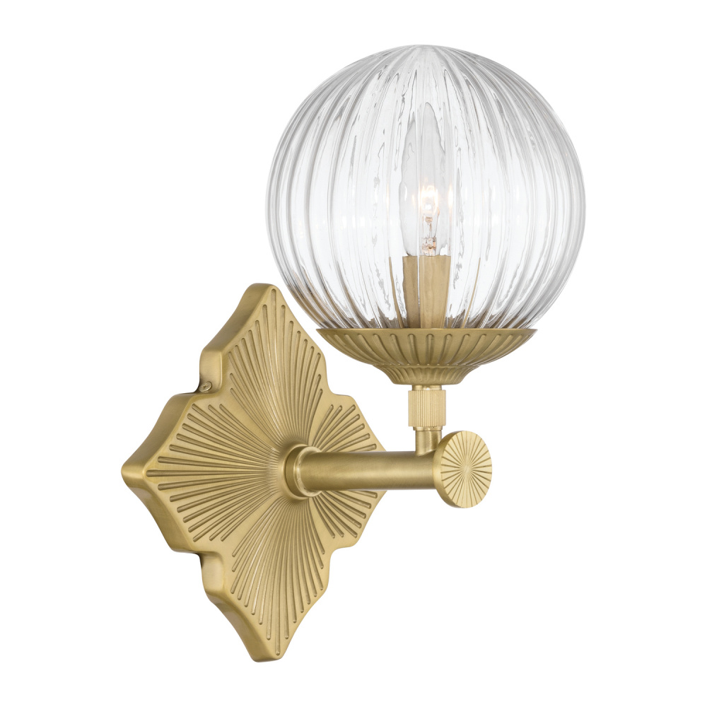 Orly 7.5'' Aged Brass Sconce