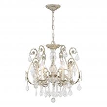 Crystorama 5115-OS-CL-SAQ - Regis 6 Light Spectra Crystal Olde Silver Chandelier