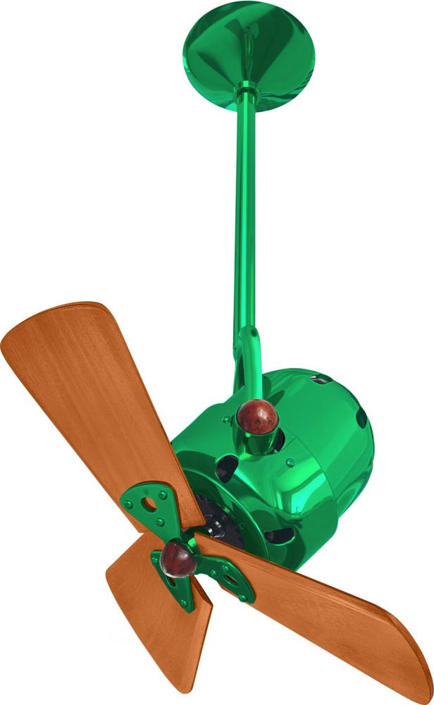 Bianca Direcional - Directional Ceiling Fan - Esmerelda Finish - Wood Blades