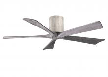 Matthews Fan Company IR5H-BW-BW-52 - Irene-5H - 52" Five Blade Flush Mount Paddle Fan - Barn Wood Tone Finish - Barn Wood Tone Blades