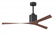 Matthews Fan Company MK-BK-WN - Molly modern ceiling fan in Matte Black finish with all-weather 56” ABS blades. Optimized for da