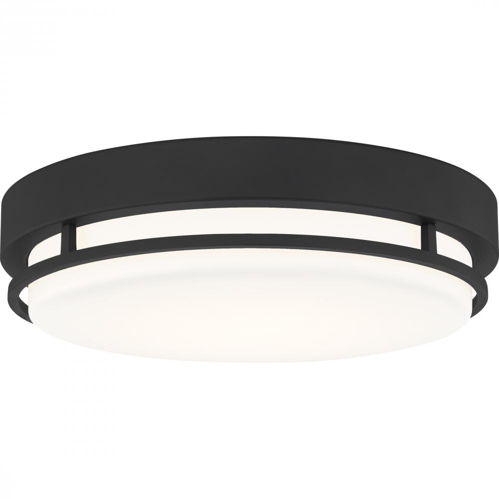 Hale Integrated LED Earth Black Flush Mount Light