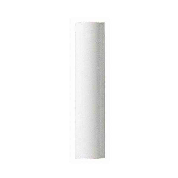 Plastic Candle Cover; White Plastic; 13/16" Inside Diameter; 7/8" Outside Diameter;