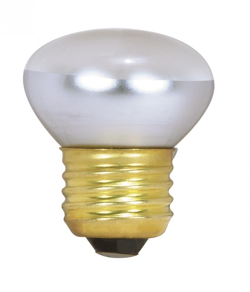 25 Watt R14 Stubby Incandescent; Clear; 1500 Average rated hours; 135 Lumens; Medium base; 120 Volt