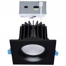Satco Products Inc. S11674 - 16/20/24 Watt LED Remote Driver Downlight; 27K/30K/35K/40K/50K CCT; Field Selectable; Square; Black