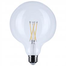 Satco Products Inc. S12484 - 4 Watt G40 LED; Medium Base; Clear; 3000K CCT; 120 Volt