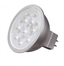 Satco Products Inc. S9490 - 6.5 Watt; LED MR16 LED; 2700K; 25 deg. Beam Angle; GU5.3 base; 12 Volt AC/DC