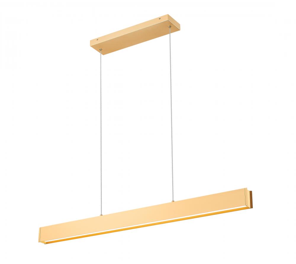 1 Light Linear Chandelier