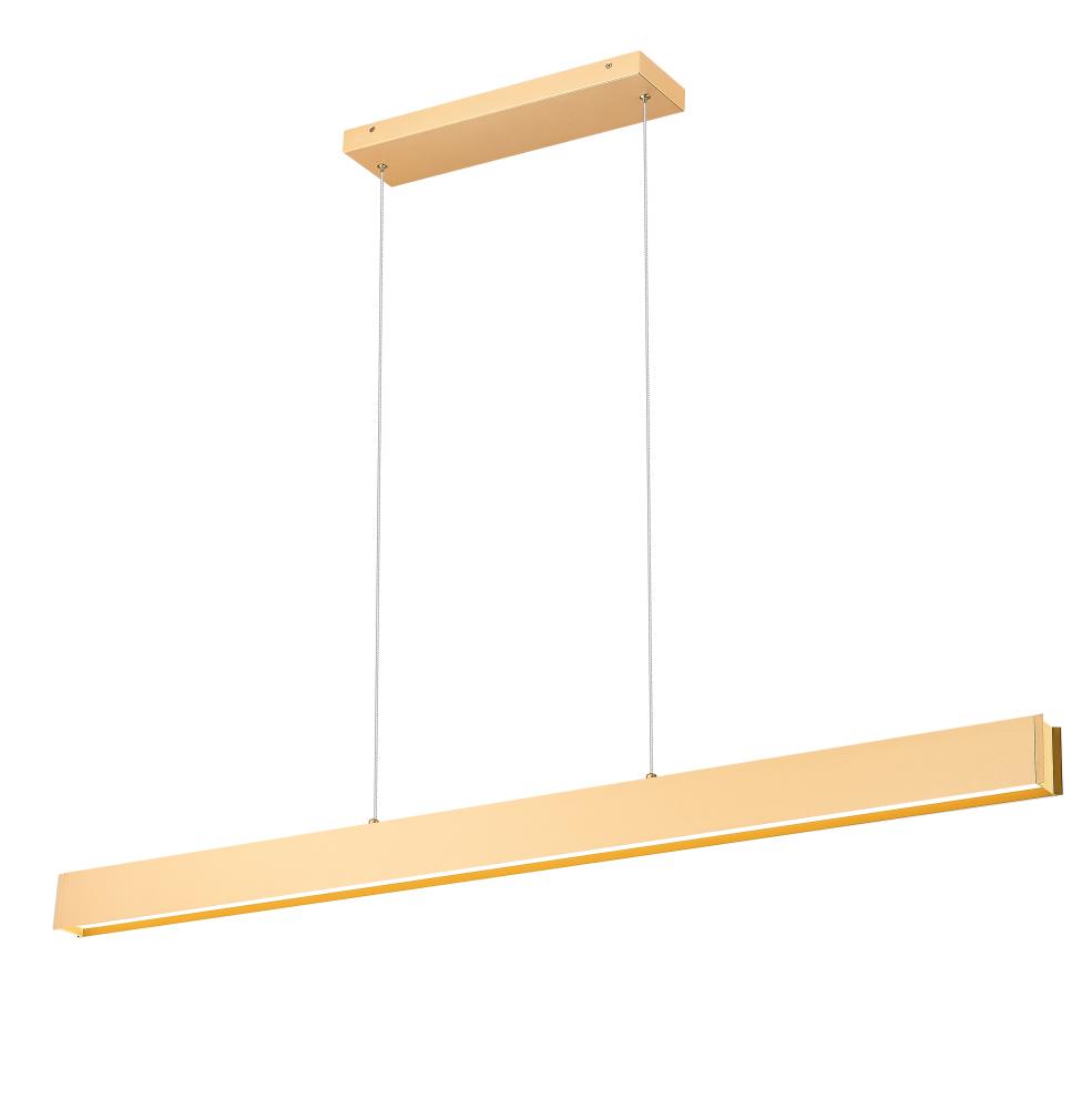 1 Light Linear Chandelier