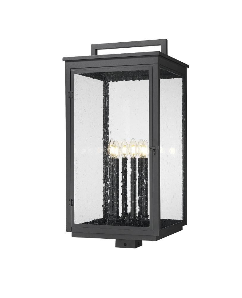 6 Light Outdoor Post Mount Fixture
