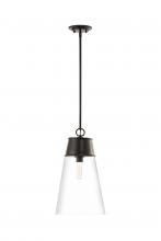 Z-Lite 2300P12-MB - 1 Light Pendant