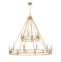 Z-Lite 4005-18SBR - 18 Light Chandelier