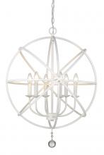 Z-Lite 458-24MW - 6 Light Chandelier